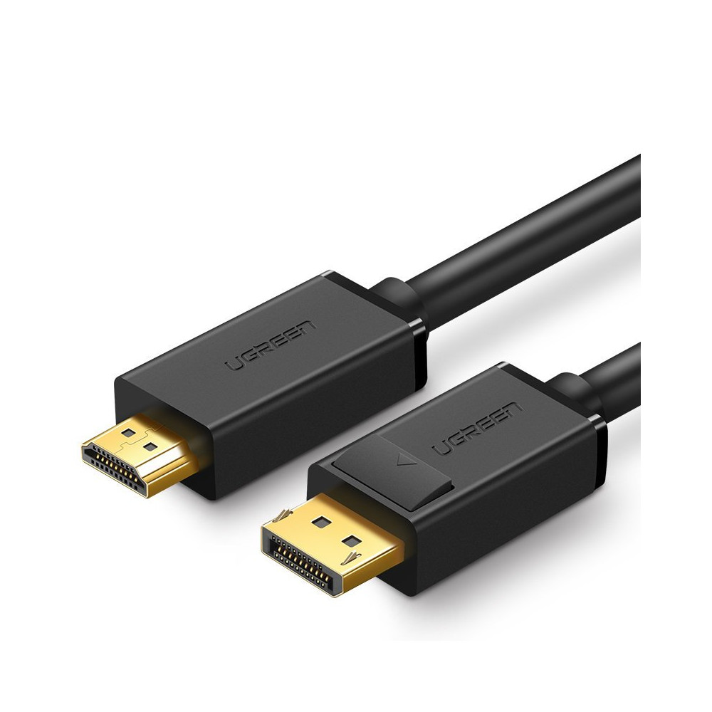 Kabeladapter med DisplayPort på HDMI 4K 30Hz 32 AWG 1.5m svart
