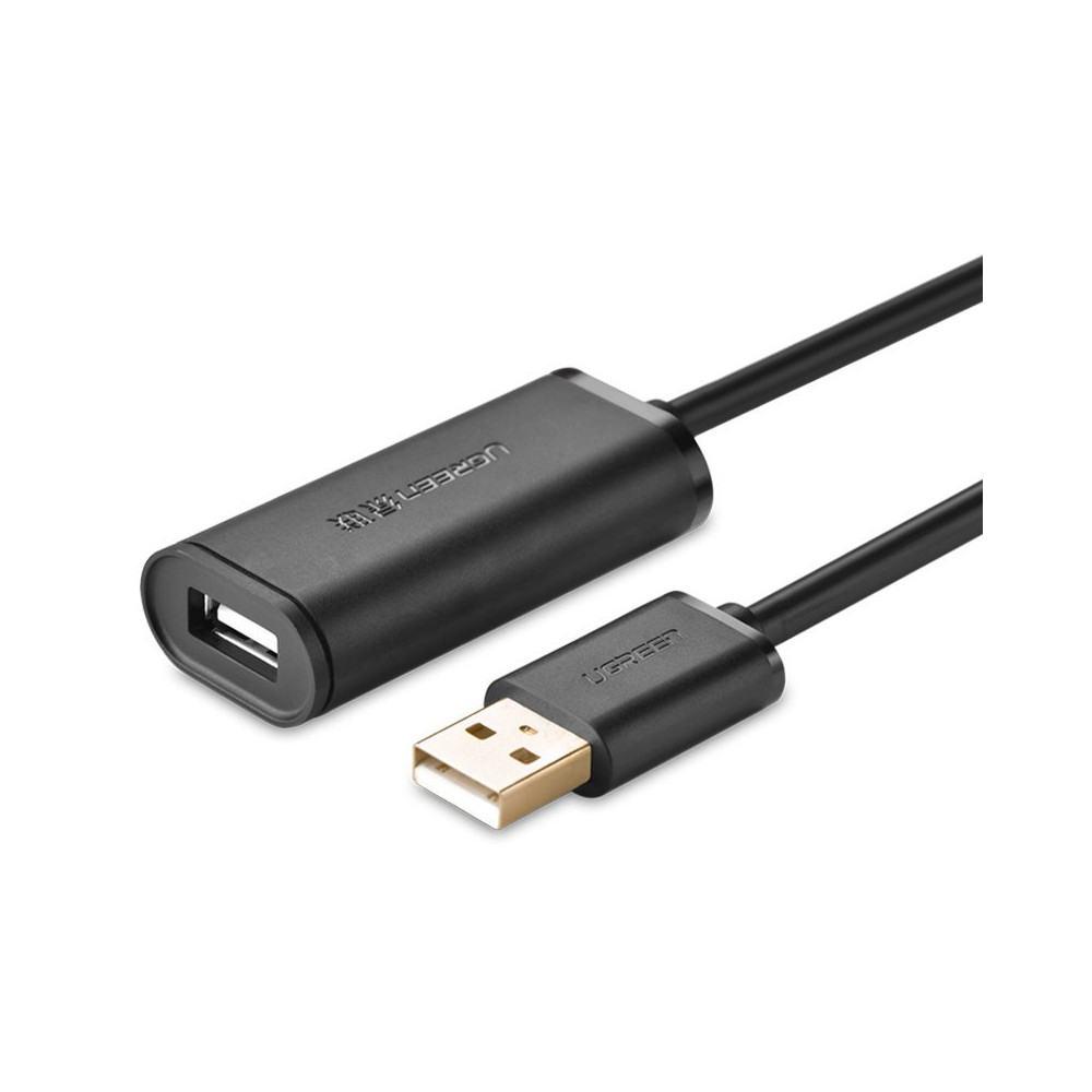 Extension Cable USB 2.0 480Mbps 5m svart kabel