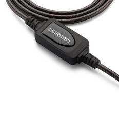 Extension Cable USB 2.0 480Mbps 5m svart kabel