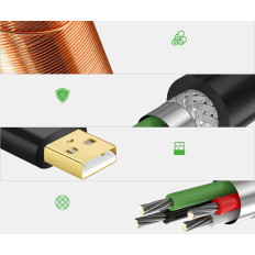 Extension Cable USB 2.0 480Mbps 5m svart kabel