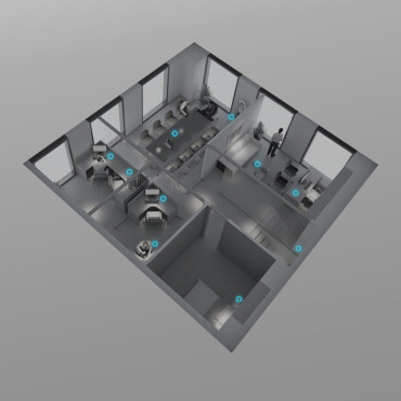 Extension cable USB 2.0 480MBPS 10M black cable