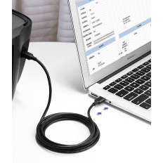 Káblový kábel pre tlačiareň USB 2.0 - USB-B 1.5m Čierna