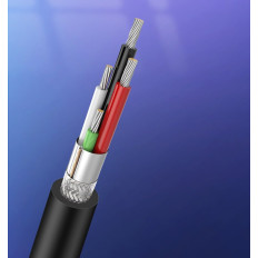 Káblový kábel pre tlačiareň USB 2.0 - USB-B 1.5m Čierna
