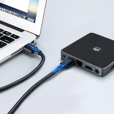 Kabelis USB 3.0 2m pelēks kabelis