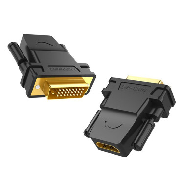 Poradenství HDMI Žena plug - DVI MEN FHD 60Hz černá