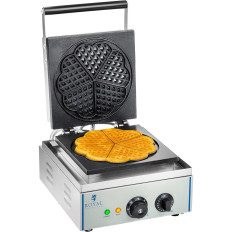 Waffle e Waffle cobertos com waffles de teflon. Rosettes. 21cm