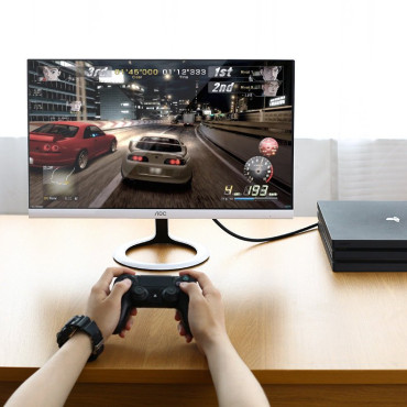 Ieteikumi HDMI Sieviešu spraudnis - DVI vīrieši FHD 60Hz melns