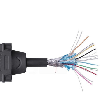 Kabelkabeladapter Adapter DVI weiblich - HDMI Männer 22cm schwarz