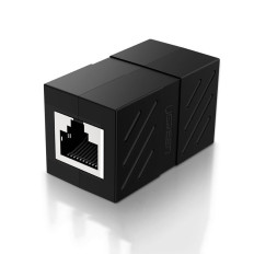 Connecteur réseau Connecteur réseau Connecteur Ethernet RJ45 10GBPS Noir