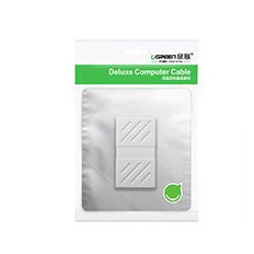 Tīkla savienotāju tīkla kabeļu savienotājs Ethernet RJ45 10Gbps melns