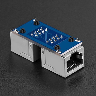 Omrežni konektor omrežnega kabla priključek Ethernet RJ45 10Gbps Black