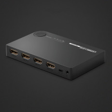 Splitter HDMI Splitter - 3x HDMI 3D 4K čierna