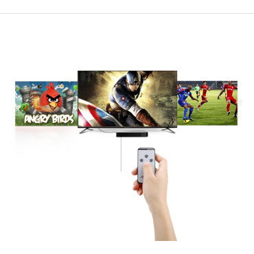 Splitter HDMI Splitter - 3x HDMI 3D 4K čierna