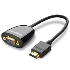 Adapter adapter HDMI kábel férfi a VGA női fhd fekete