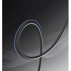 Kabel-HDMI-Adapterkabel - USB-C 4K 60Hz 1.5m schwarz und grau