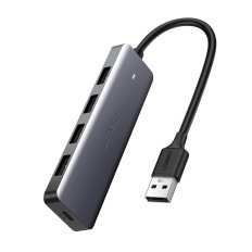 Rozbočovač USB Port Splitter - 4x USB 3.2 s Micro USB USB Power Port