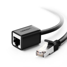 Przedłużacz do kabla skrętki FTP Ethernet RJ45 Cat 6 1000 Mbps 3m czarny