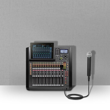 Audio Audio audio kabelis mikrofonam XLR sievietei - 6,35 mm vīrietis Jack 3M Black