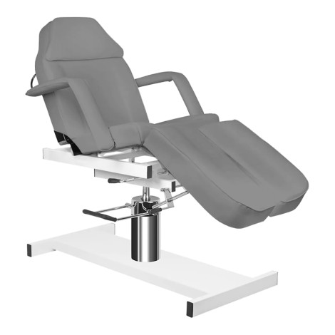 Hydraulische cosmetische stoel A 210c grijs voor pedicure