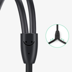 Kabelski audio audio audio muški - 2RCA muški 1.5m siva