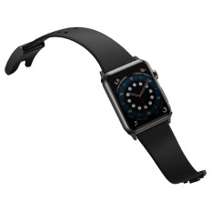 Pulseira de faixa de cinta para Apple Assista 3/4/5/6 / SE 38-40mm Slip-thru Black