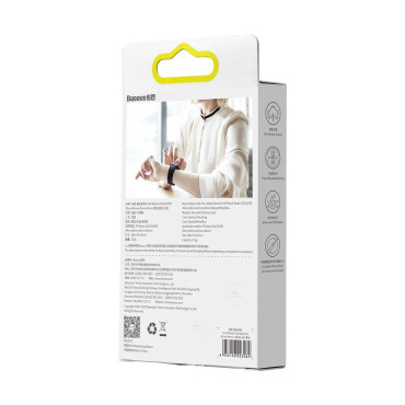 Strap Band karkötő Apple Watch 3/4/5/6 / SE 38-40mm Slip-Thru Black