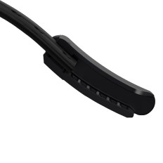 Pulseira de faixa de cinta para Apple Assista 3/4/5/6 / SE 38-40mm Slip-thru Black