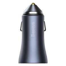Hitri Car Charger 40W PD QC USB-C / USB + USB-C kabelski kabel