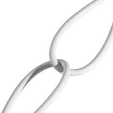 Kabelinė viela iPhone USB tipo C - Žaibo maitinimo pristatymas 20W 1M baltas