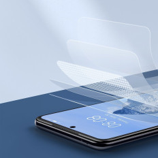 Film de protection pour l'écran entier 0.15mm Pour Xiaomi Redmi K40 Pro Poco F3 Set transparent 2pcs.