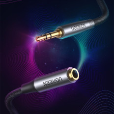 Förlängningskabel för AUX-kabeln 3.5mm Mini Jack 3m