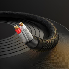 Distribuidor en Cable Aux 2X 3.5mm Mini Jack 0.2m negro