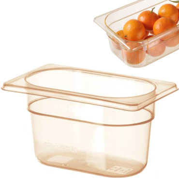 GN Container fra grillamid til høye temperaturer GN 1/9 Høyde 65 mm - Hendi 869789