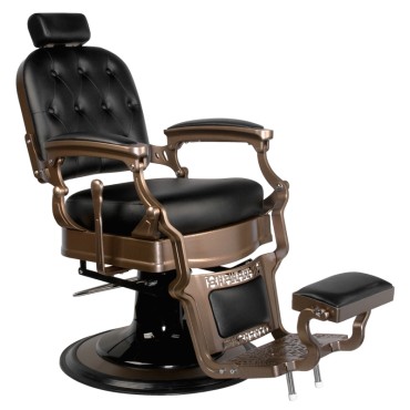 Sillón de Barbero Negro Old Ernesto Gabbiano