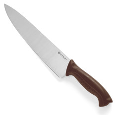 Coltello da biscotto per tagli freddi e carne HACCP cotti 385mm - Brown - Hendi 842799