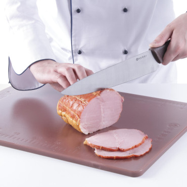 Cookie Kniv för kalla skär och kokta HACCP-kött 385mm - Brown - Hendi 842799