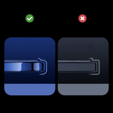 NBS Ultra tenký průhledný pouzdro s kovovým rámem pro iPhone Pro Max 12 černé