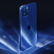 Nbs ultra tanek transparenten primer s kovinskim okvirjem za iPhone 12 Pro Max Green