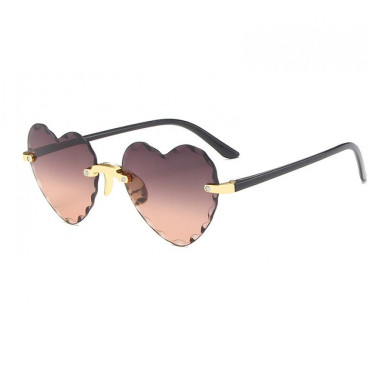 Lunettes de soleil cœur...