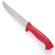 Veitsi Kolanny HACCP raaka lihaa 290mm - Red - Hendi 842423