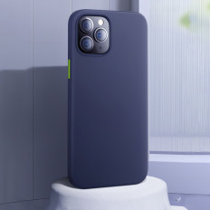 Beschermhoes voor iPhone 12 Pro Max Color Series Green