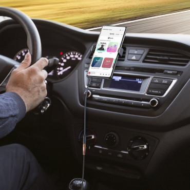 Adaptador de cables de audio 3.5mm Mini Jack Mujer - 2x Masculino RCA 2M Brown