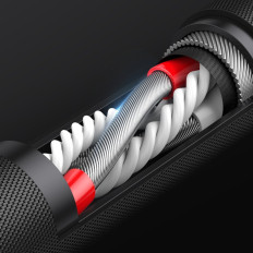 Audio kabelový adaptér 3.5mm Mini jack žena - 2x rca samec 3m hnědý