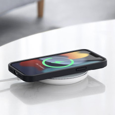Gumi rugalmas szilikon tok iPhone 13 Pro max fekete
