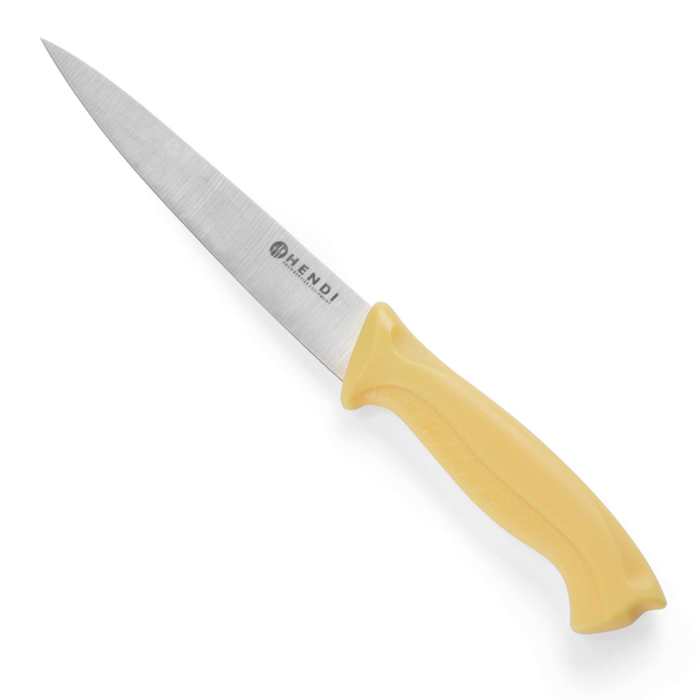 HACCP 300mm Fjærkreekniv - Gul - Hendi 842539