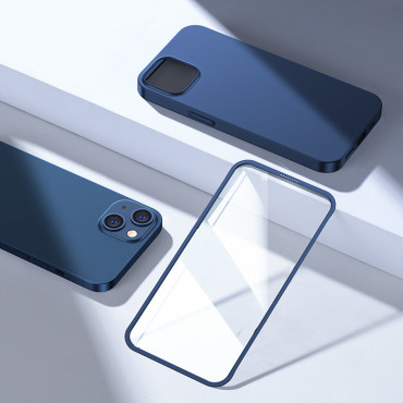 Poklopac kućišta za iPhone 13 kućište na leđima i prednje + očvrslog stakla