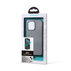 Fallskydd för iPhone 13 hölje på baksidan och fronten + glas härdat