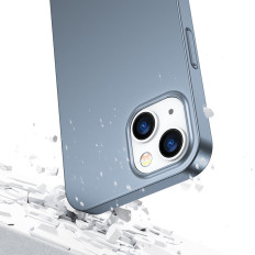 Fallskydd för iPhone 13 hölje på baksidan och fronten + glas härdat