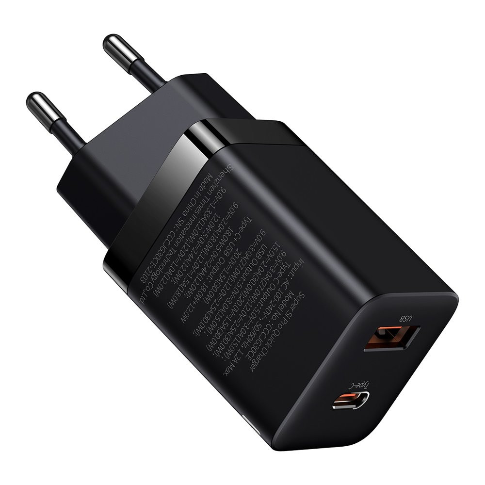Rychlé USB USB-C 30W PD QC Network nabíječku