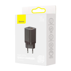 Schnelles USB-USB-C 30W PD QC-Netzwerkladegerät
